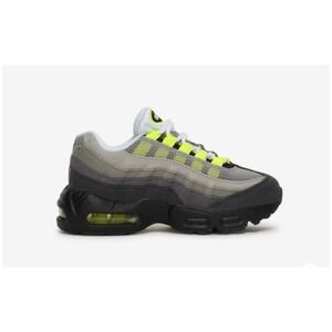 Nike Air Max 95 OG 2020 Black/Neon Yellow-LT Graphite CZ0948-001 Kids 12.5C